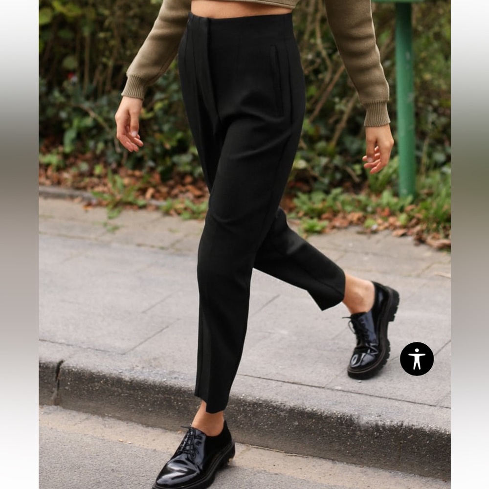 ZARA black trousers